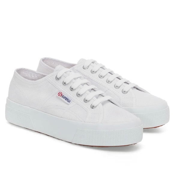 Superga 2740 Platform Sneaker Women’s White - Picture 1 of 7